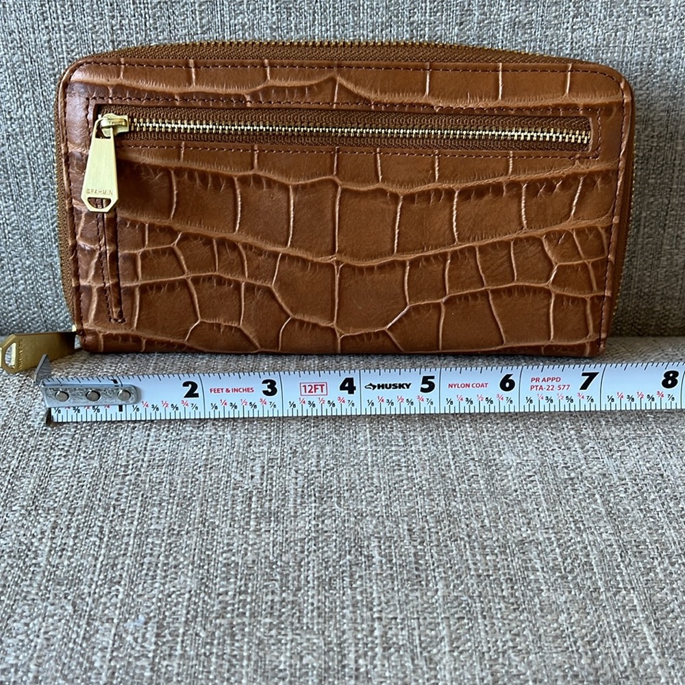 BRAHMIN | GLORIA + SURI WALLET  | TAN SAVANNAH - Picture 10 of 12